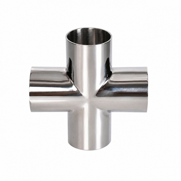 Chữ thập inox vi sinh nối hàn