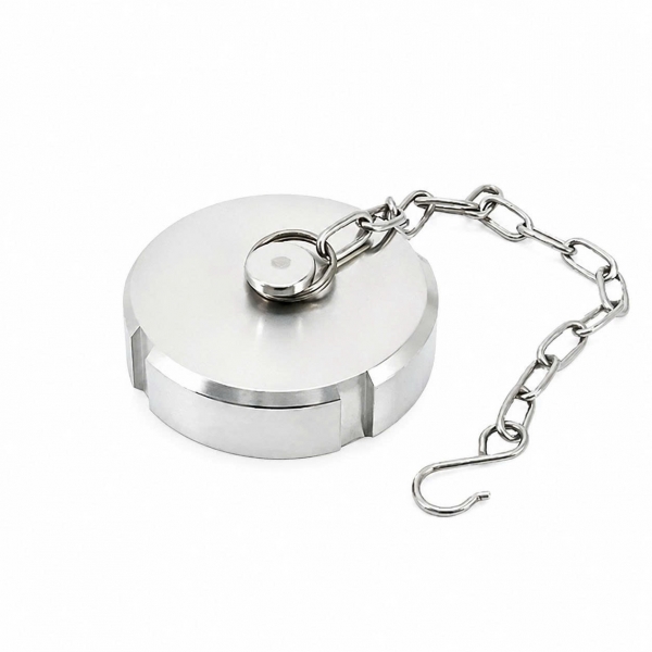 Nắp bịt rắc co inox vi sinh – Inox 304_Inox 316