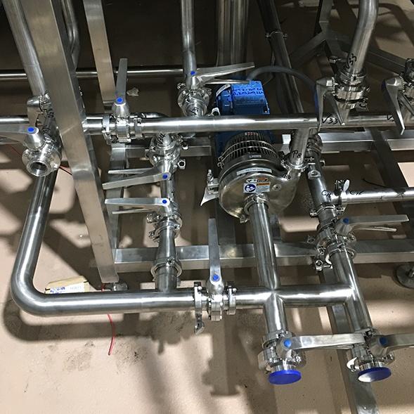 Ứng dụng clamp inox vi sinh trong hệ thống đường ống thực phẩm