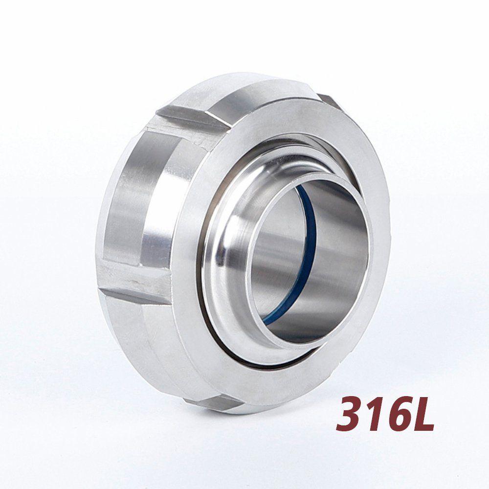 Rắc co inox vi sinh kết nối đường ống vệ sinh