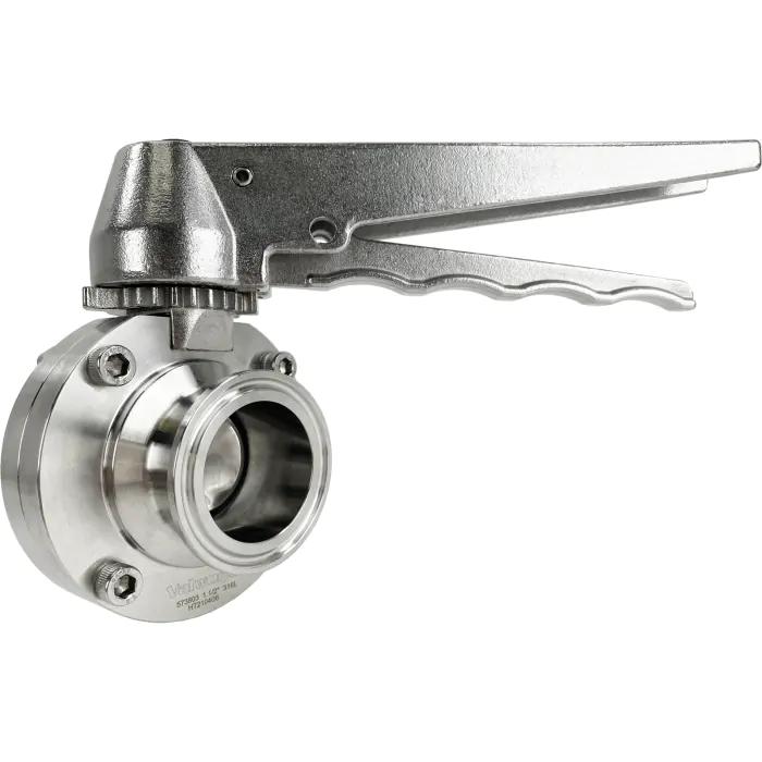 Van bướm vi sinh tay kẹp inox SUS304 SUS316L