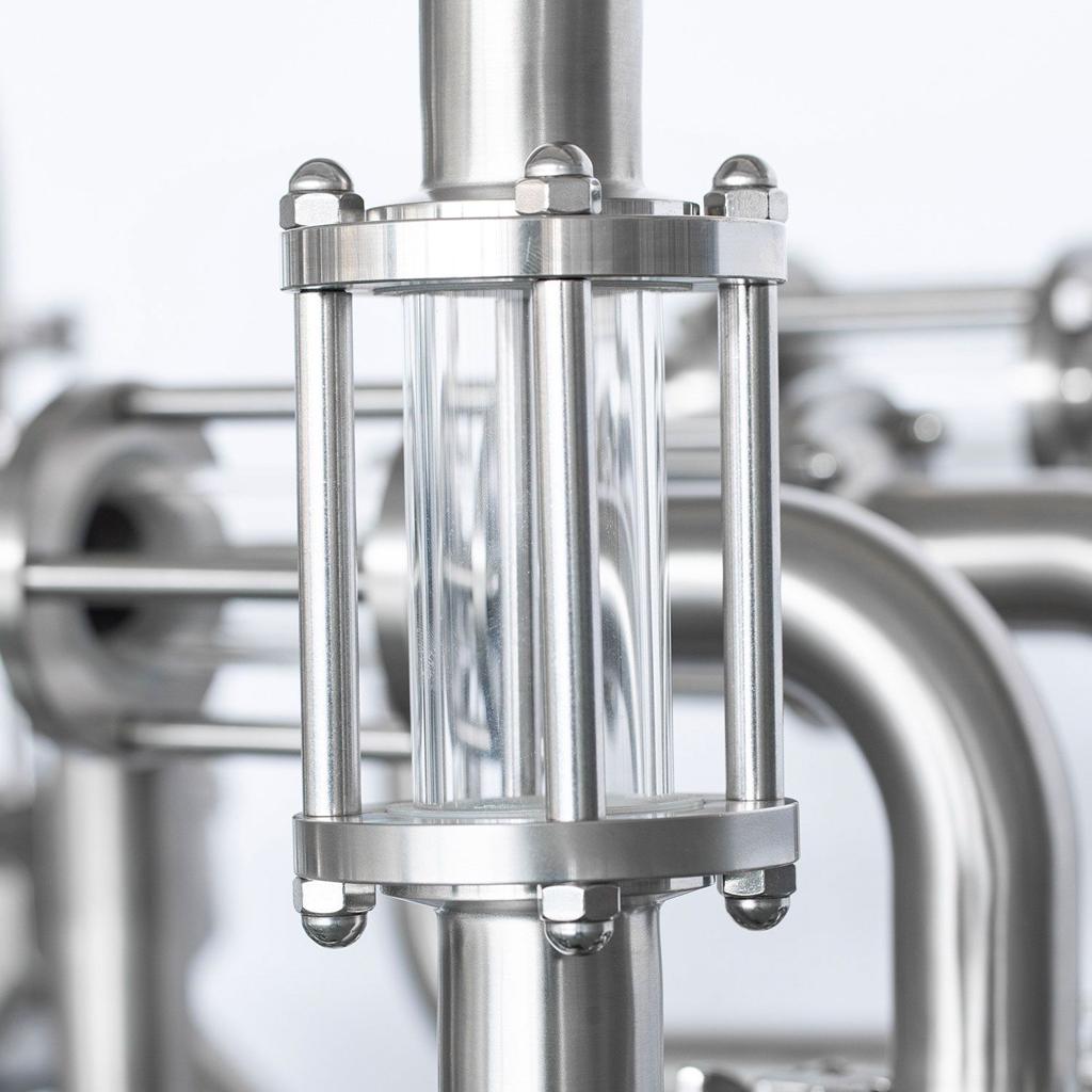 Ứng dụng van kính thủy inox trong hệ thống đường ống