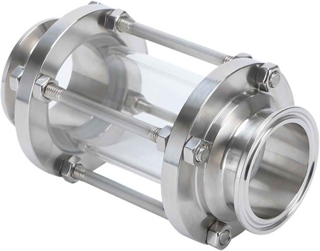 Van kính thủy inox vi sinh kết nối clamp 304 316L
