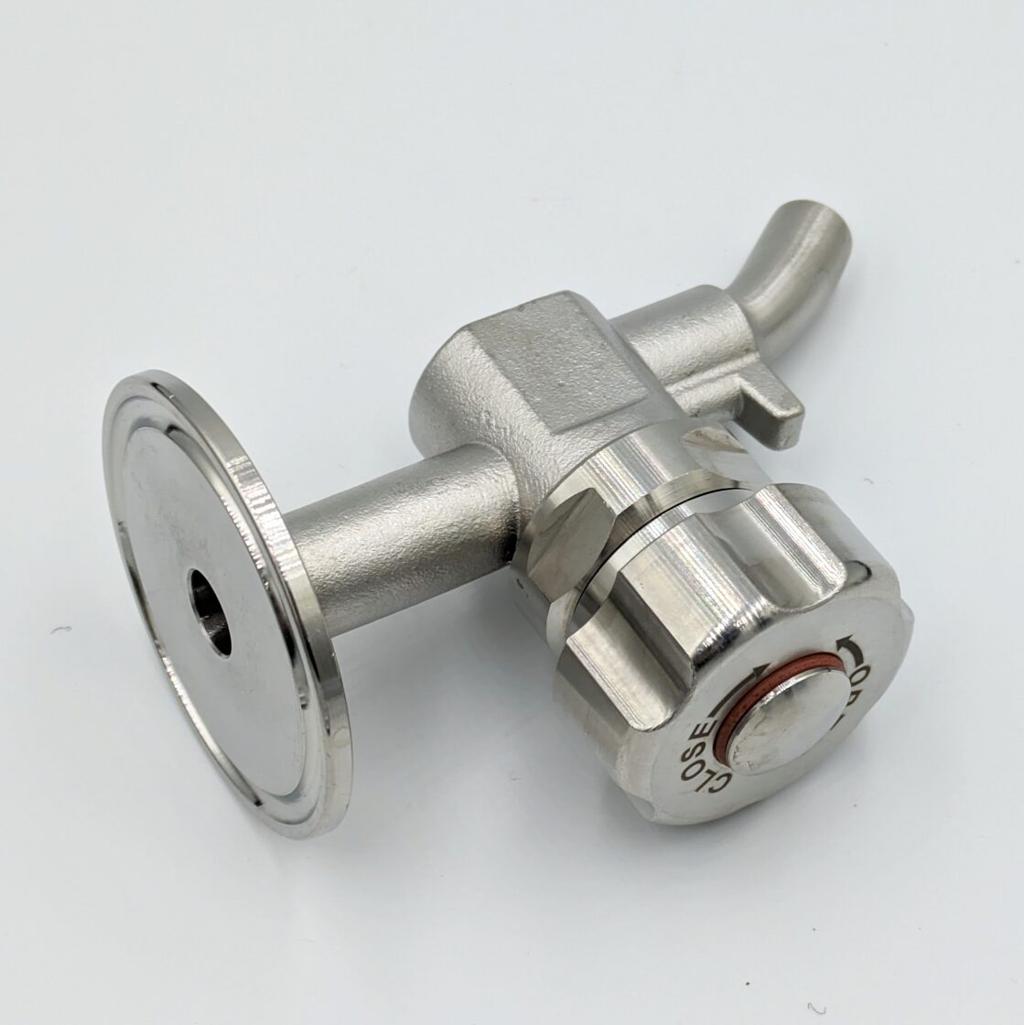 Van lấy mẫu inox vi sinh nối ren 304 316L