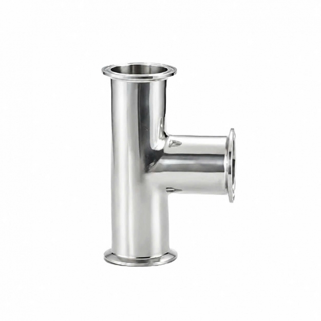 Tê clamp inox vi sinh – Tê vi sinh nối clamp inox