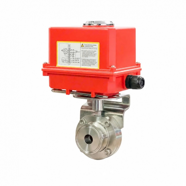 Van Bướm Vi Sinh Điều Khiển Điện 24V