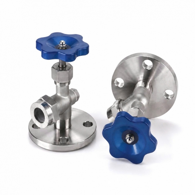 VAN KÍNH THỦY MẶT BÍCH INOX