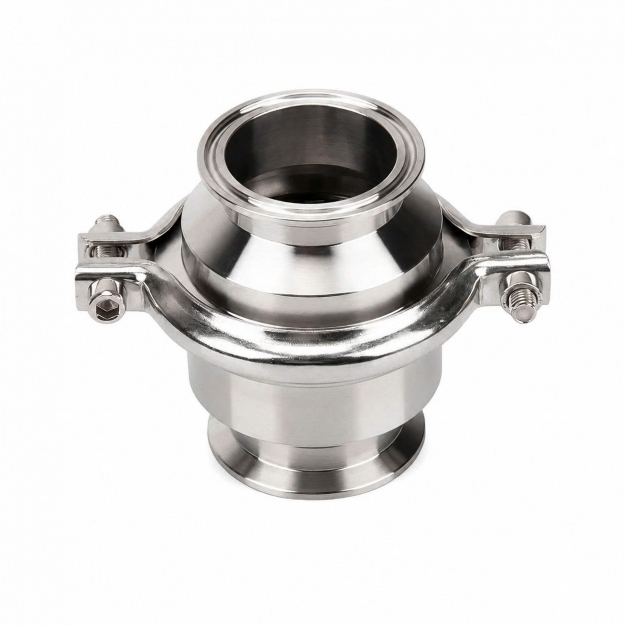 Van một chiều inox vi sinh nối clamp